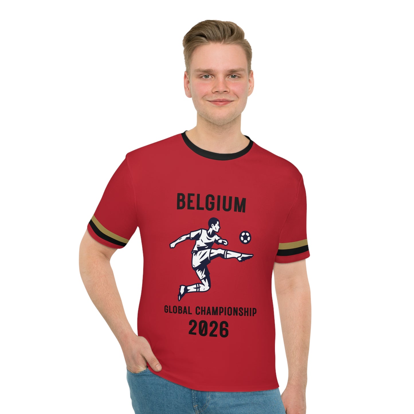 Belgium World Cup Football Club Soccer T-Shirt