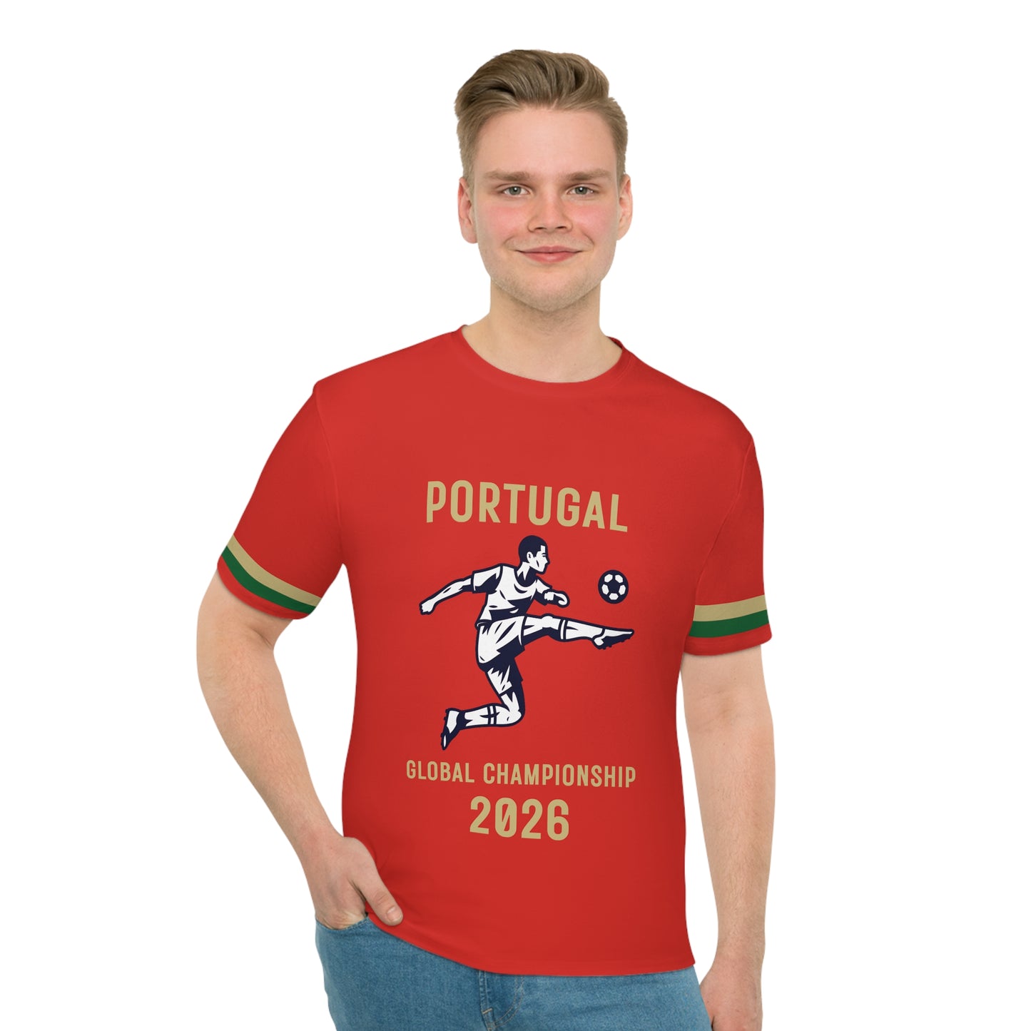 Portugal World Cup Football Club Soccer T-shirt