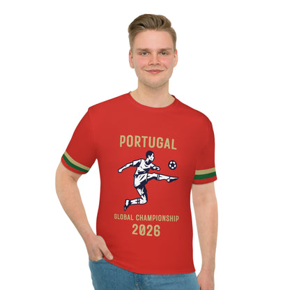 Portugal World Cup Football Club Soccer T-shirt