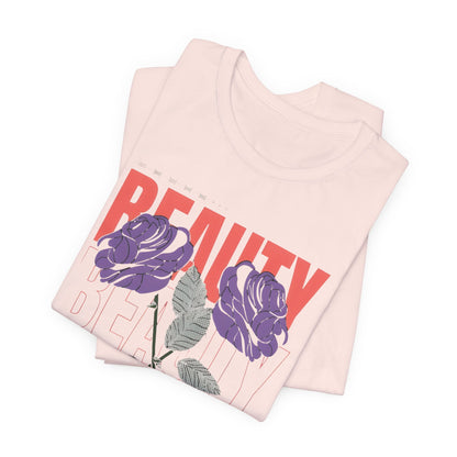 Streetwear Beauty World with purple rose