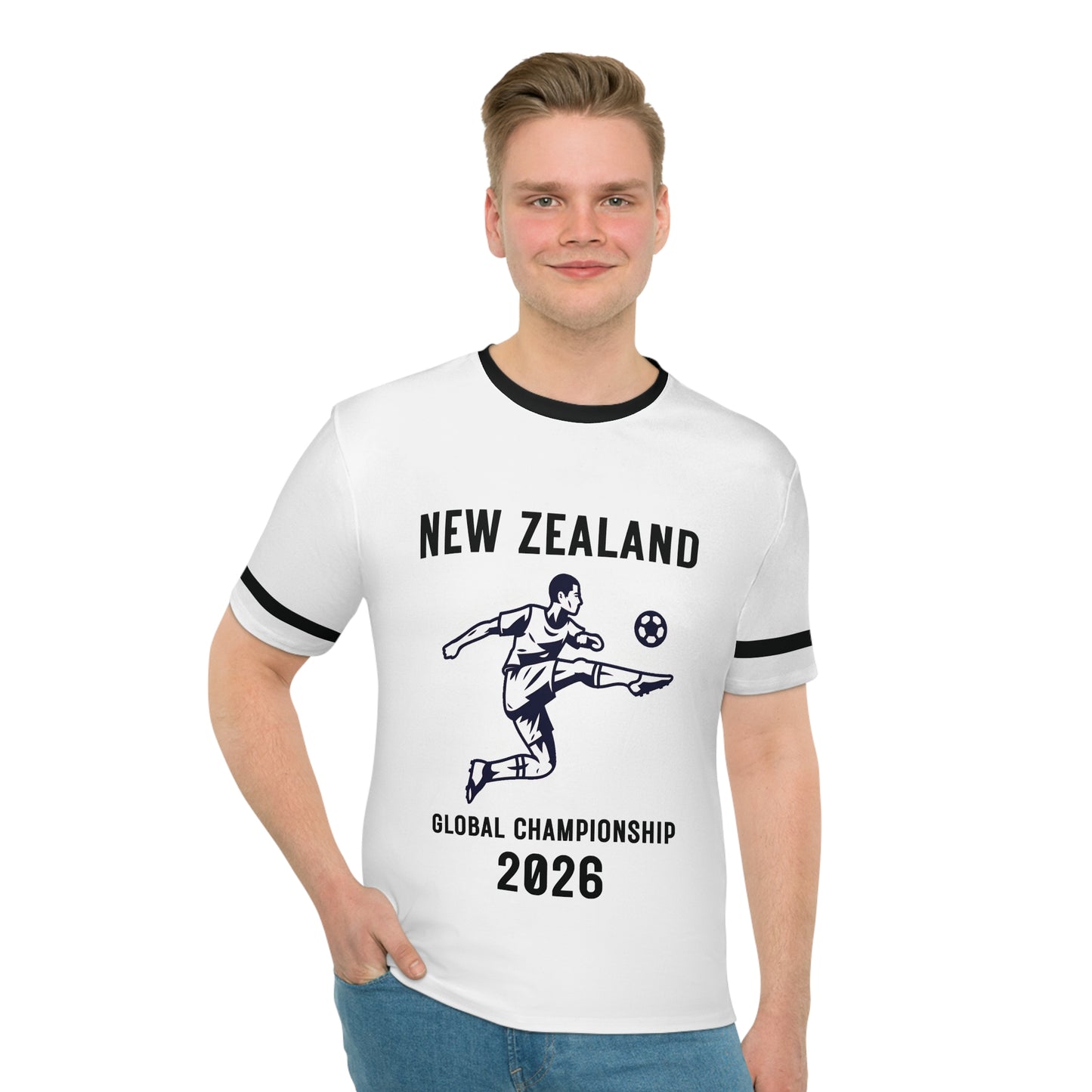 New Zealand World Cup Football Club Soccer T-shirt