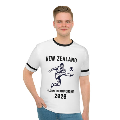 New Zealand World Cup Football Club Soccer T-shirt
