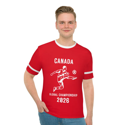 Canada World Cup Football Club Soccer T-shirt