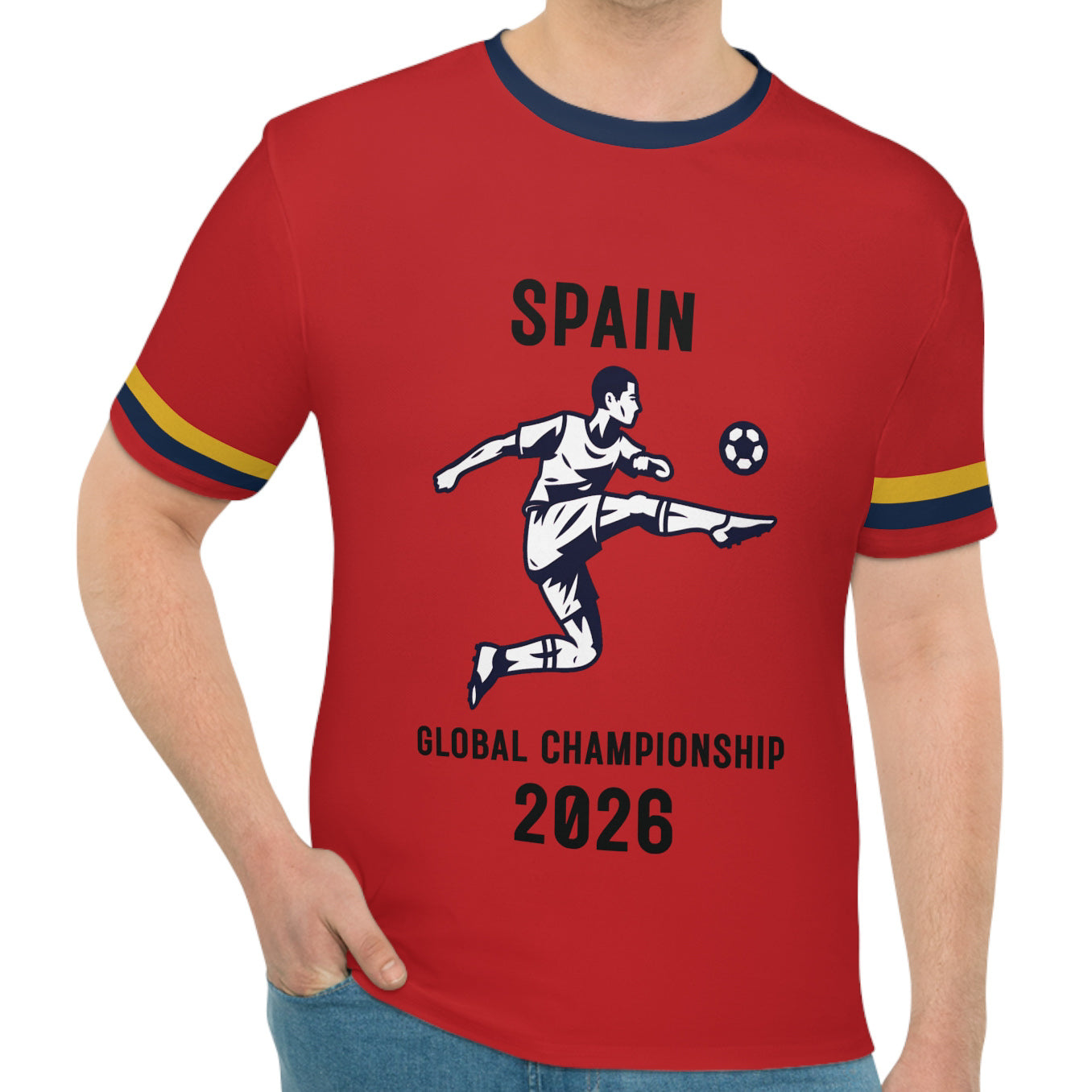 Spain 2026 Men’s Football Futbol Club T-Shirt