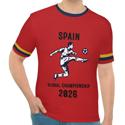 Spain 2026 Men’s Football Futbol Club T-Shirt