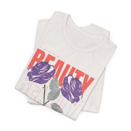 Streetwear Beauty World with purple rose