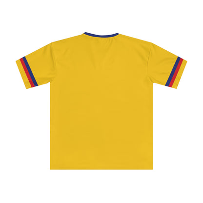 Colombia Soccer Player Global Championship 2026 T-Shirt | Yellow Blue Football Tee