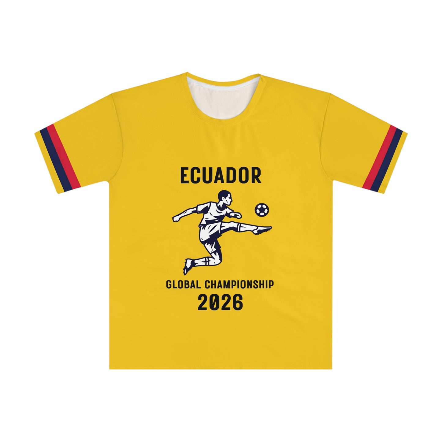 Ecuador Soccer Player Graphic T-Shirt | 2026 Global Championship