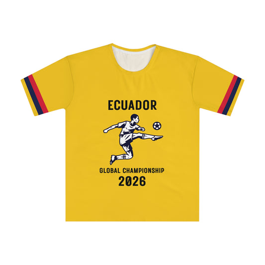 Ecuador Soccer Player Graphic T-Shirt | 2026 Global Championship