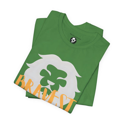 Bravest Person I Know Lion Motivational T-Shirt