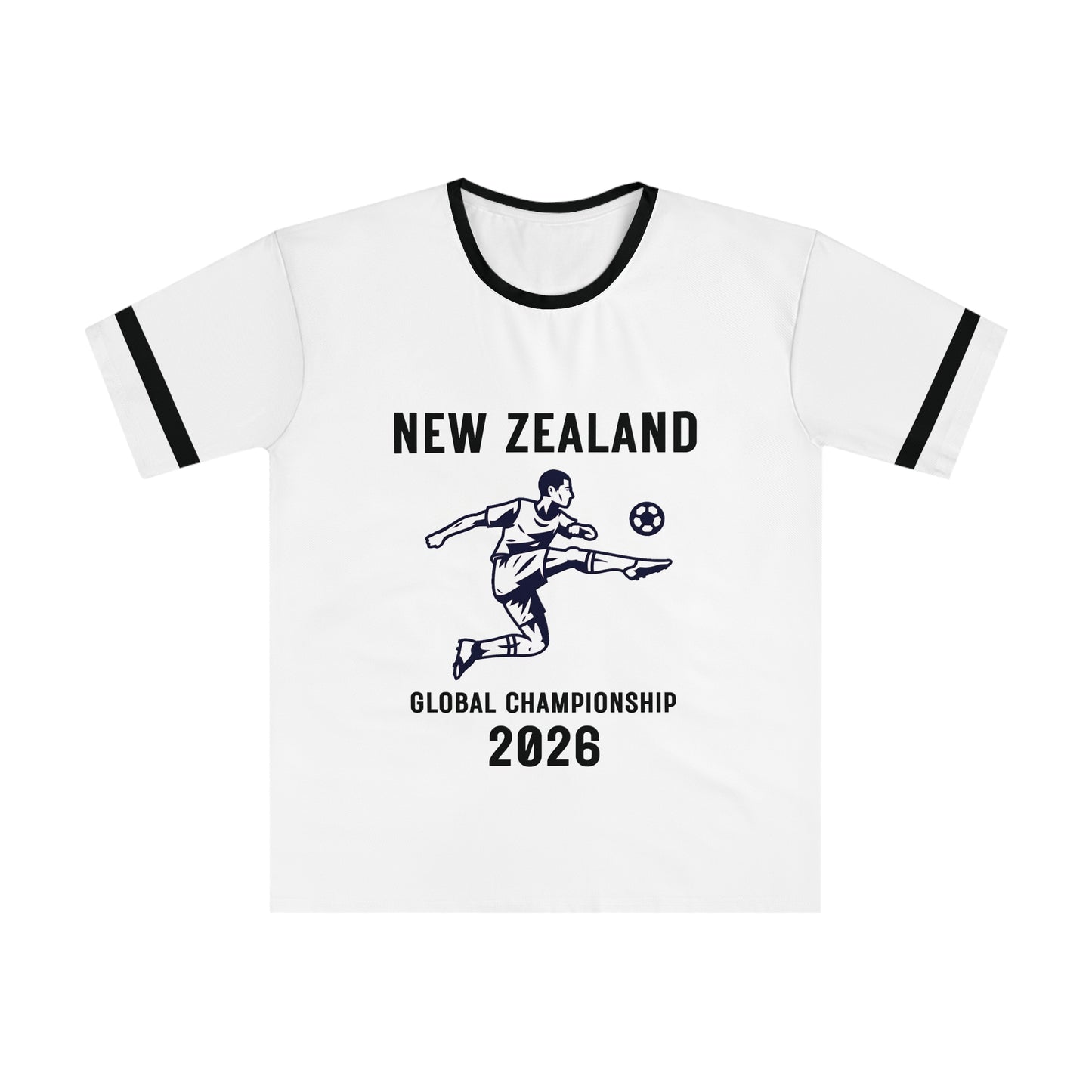 New Zealand World Cup Football Club Soccer T-shirt