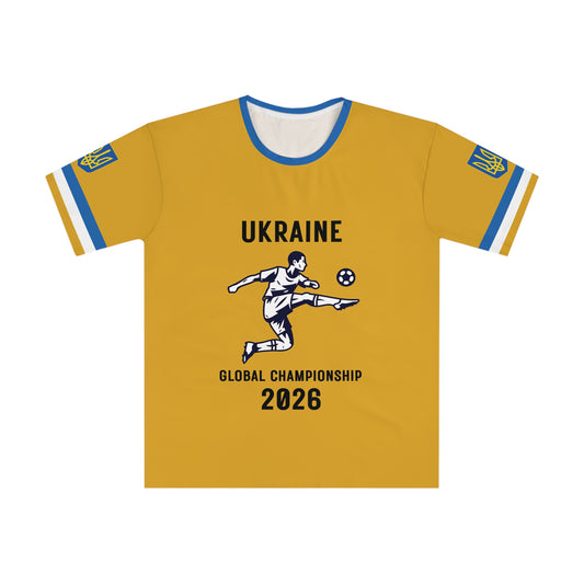 Ukraine World Cup Football Club Soccer T-shirt