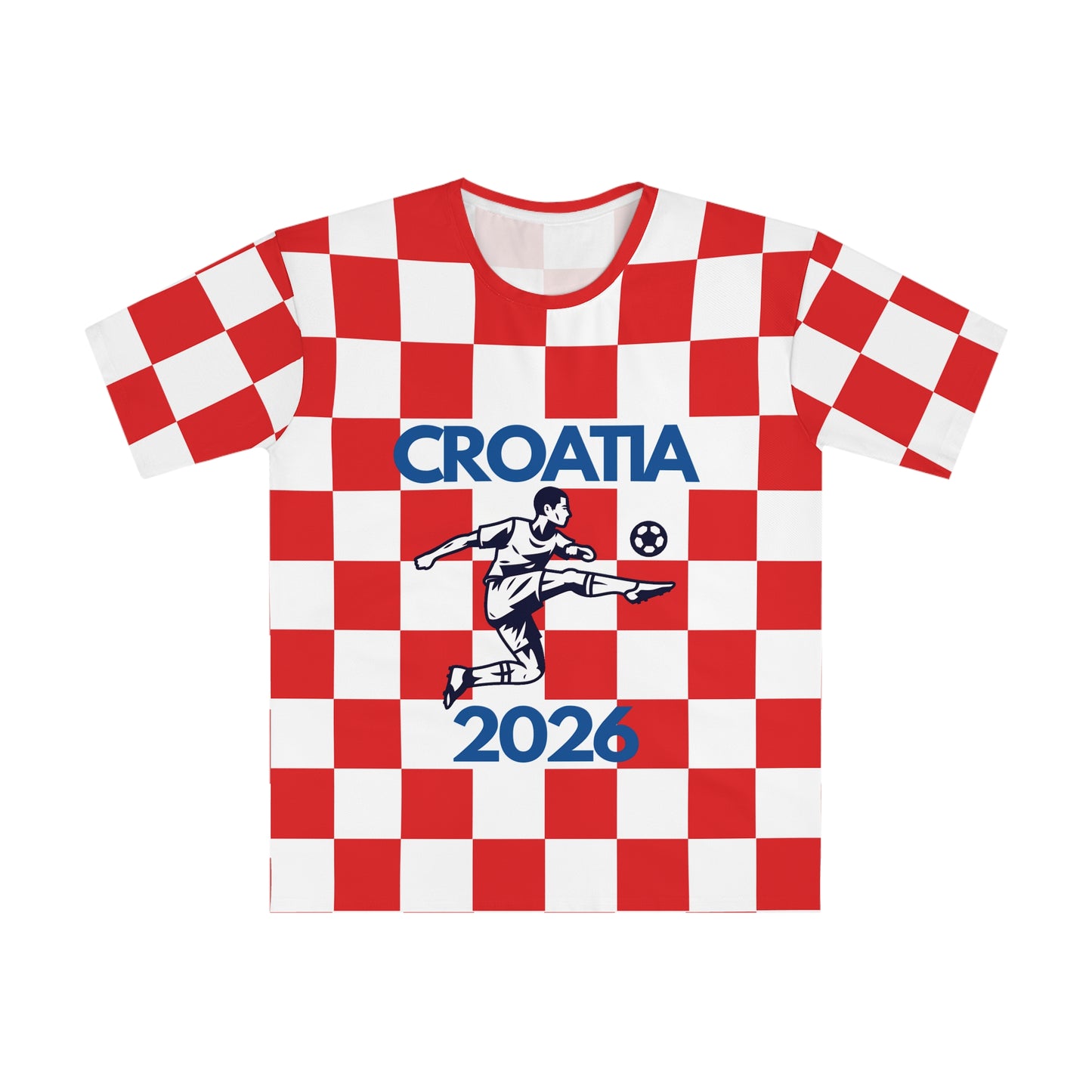 Croatia World Cup Football Club Soccer T-shirt