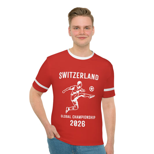 Switzerland World Cup Football Club Soccer T-shirt