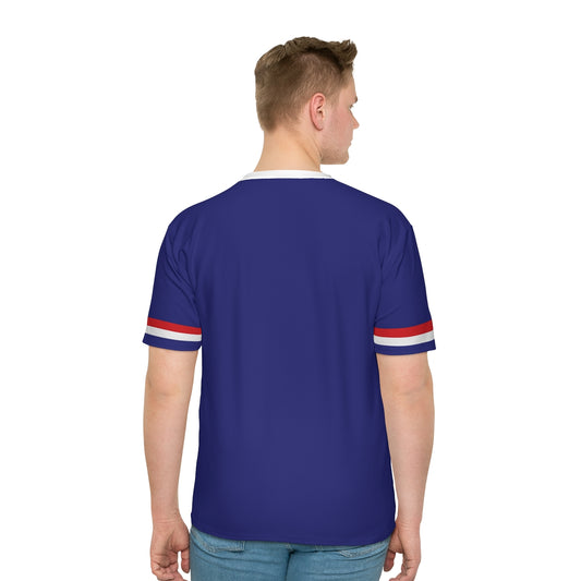 Japan Soccer Player 2026 Global Championship T-Shirt | Blue Football Tee