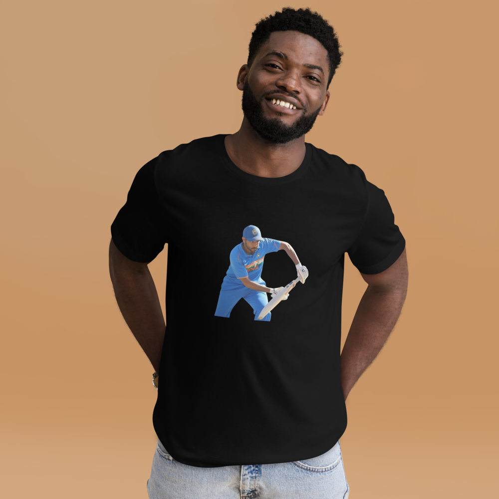 Indian Cricket T-Shirt – India Flag & Player-Inspired Design