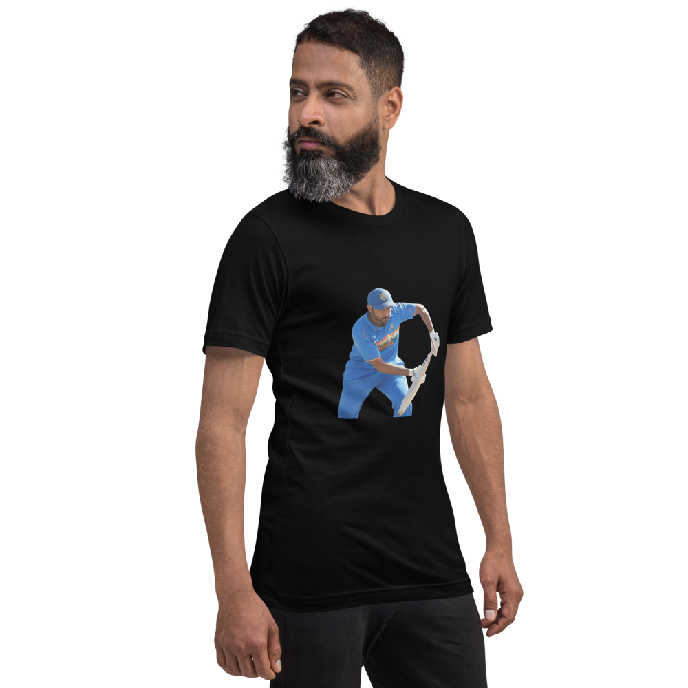 Indian Cricket T-Shirt – India Flag & Player-Inspired Design