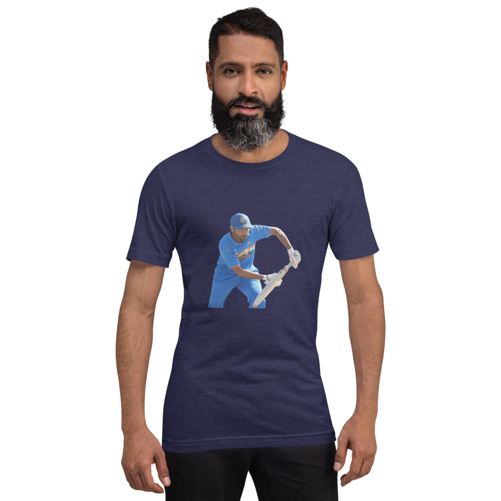 Indian Cricket T-Shirt – India Flag & Player-Inspired Design