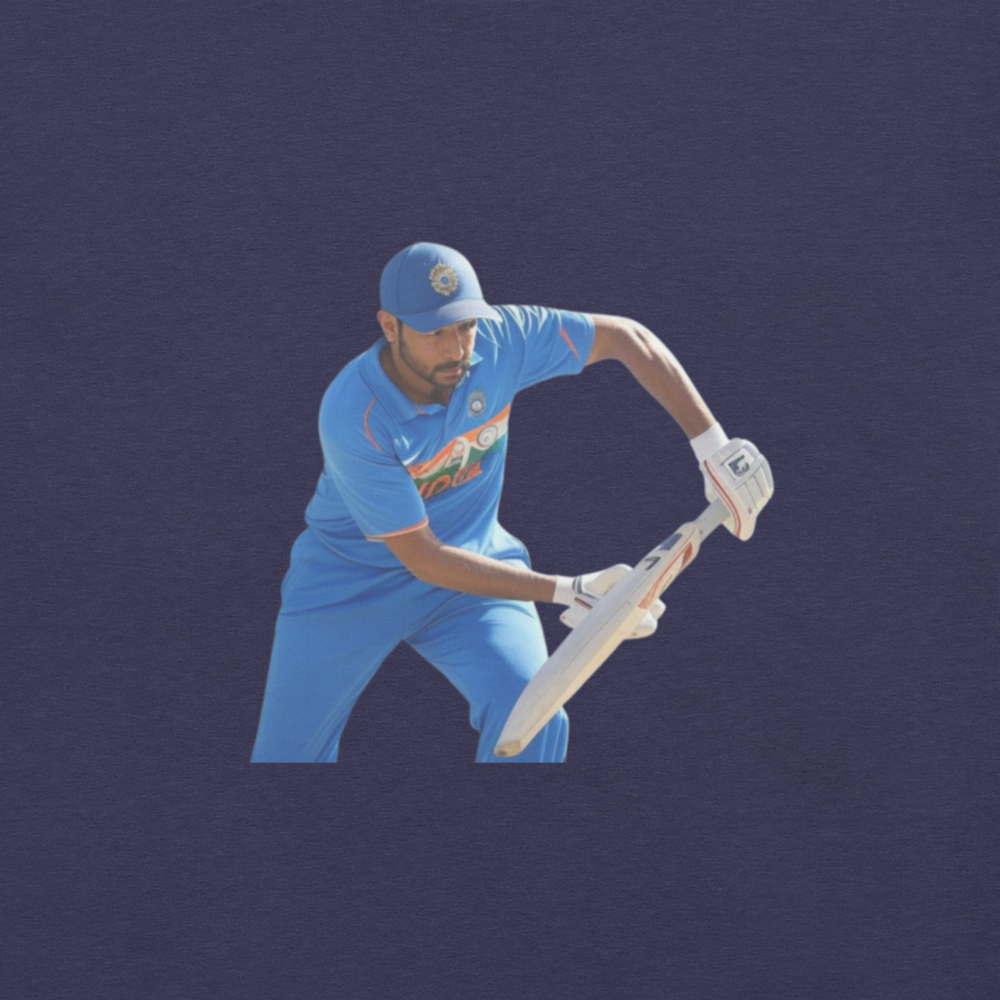 Indian Cricket T-Shirt – India Flag & Player-Inspired Design