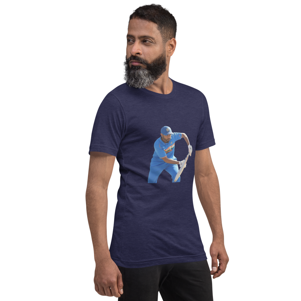 Indian Cricket T-Shirt – India Flag & Player-Inspired Design