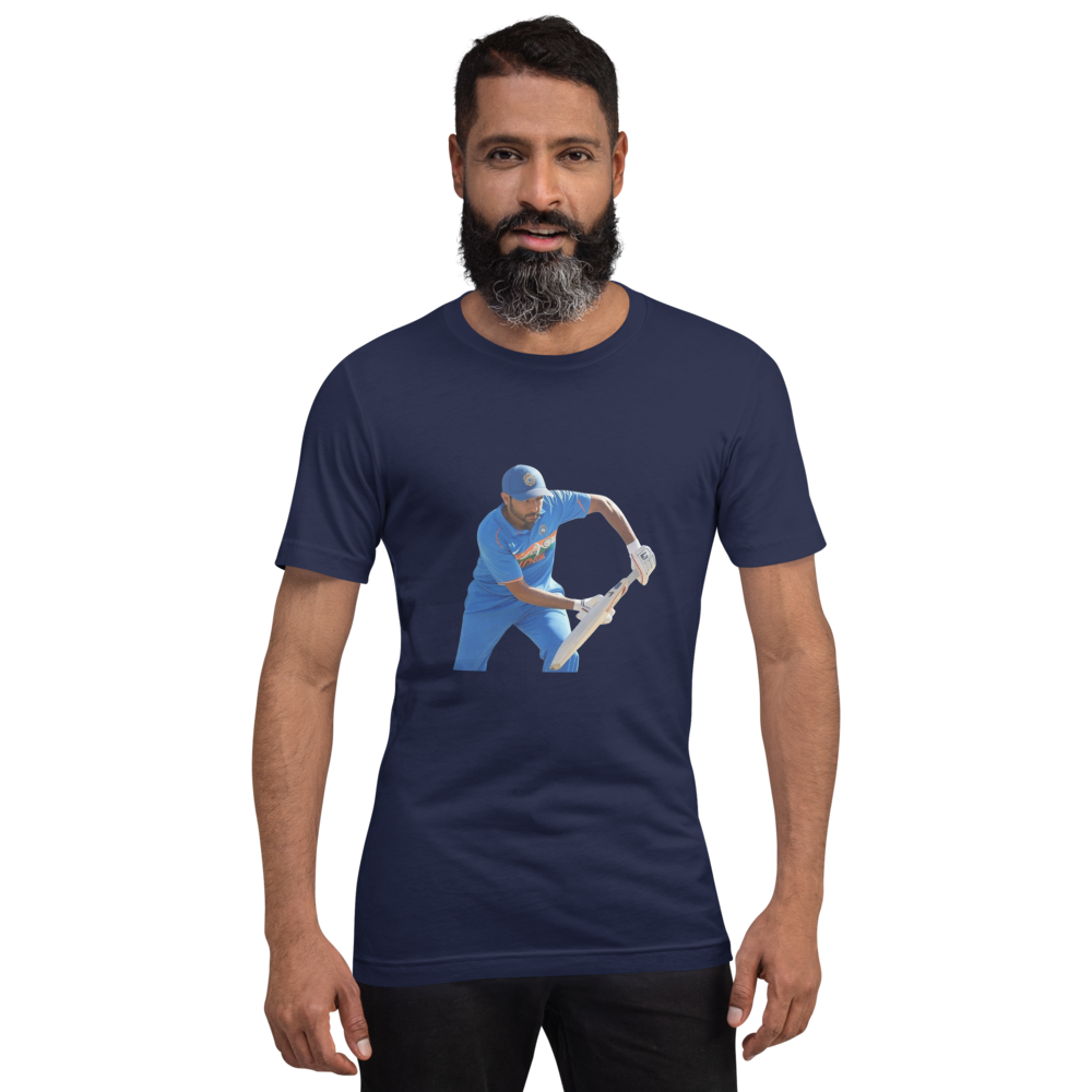Indian Cricket T-Shirt – India Flag & Player-Inspired Design