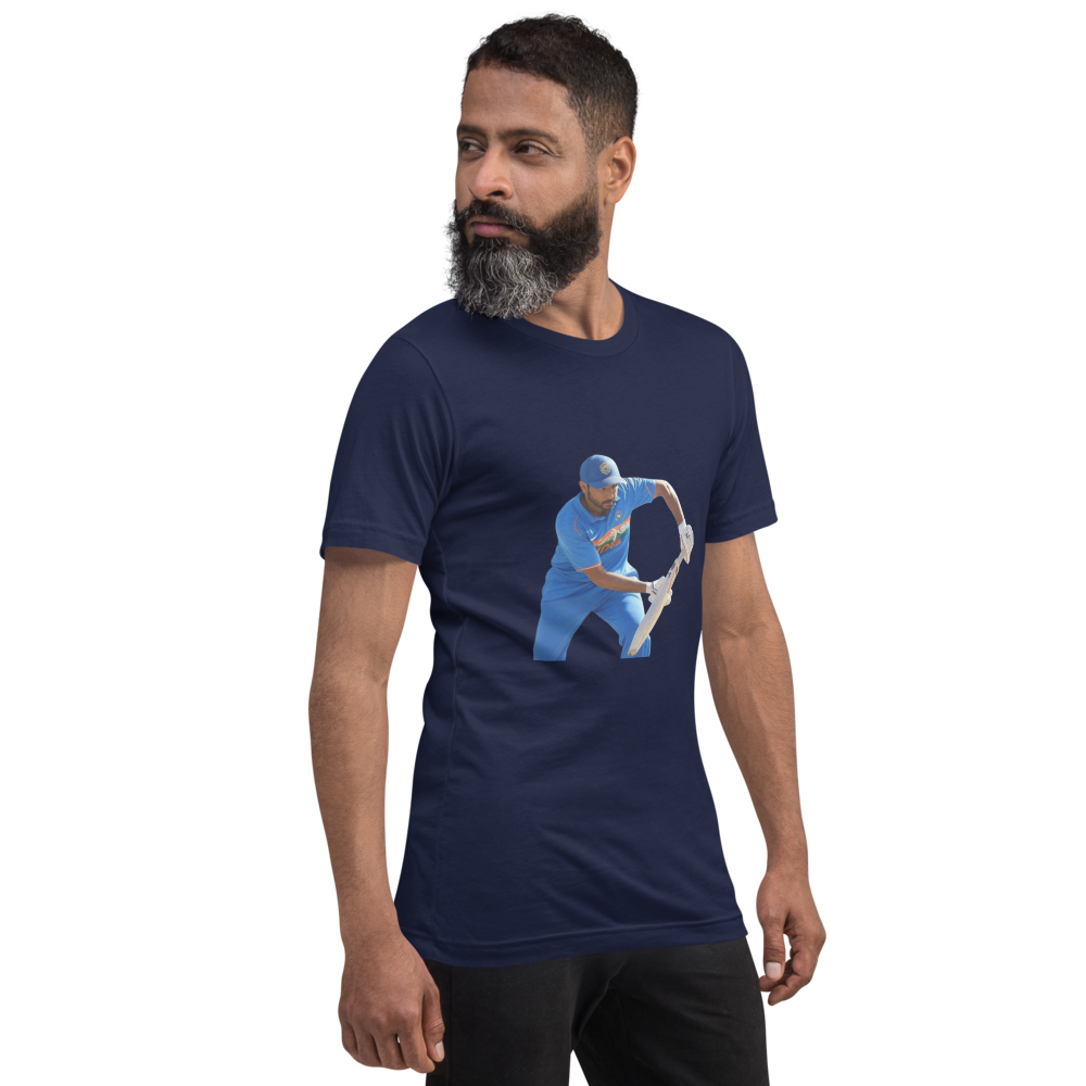 Indian Cricket T-Shirt – India Flag & Player-Inspired Design