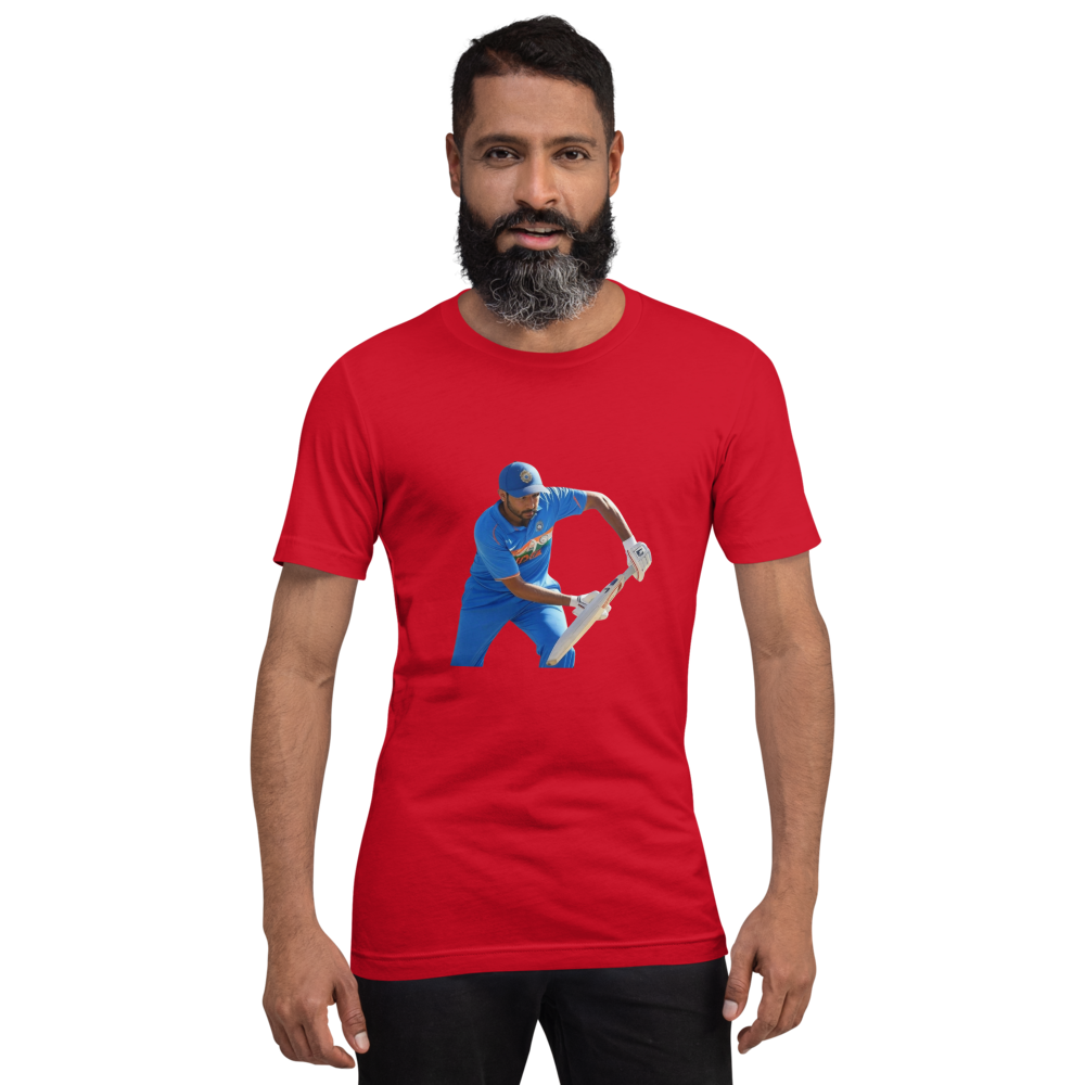 Indian Cricket T-Shirt – India Flag & Player-Inspired Design