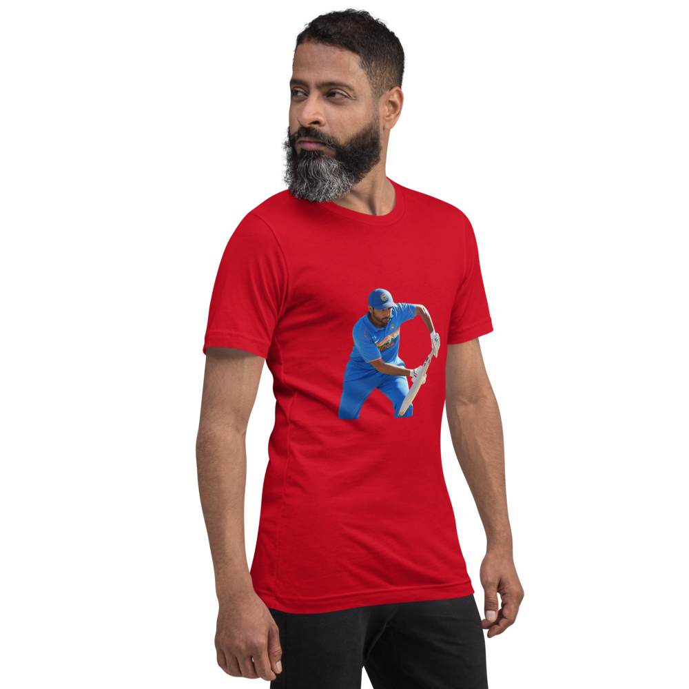 Indian Cricket T-Shirt – India Flag & Player-Inspired Design