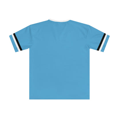 Uruguay Soccer Player 2026 Global Championship T-Shirt | Light Blue Football Tee